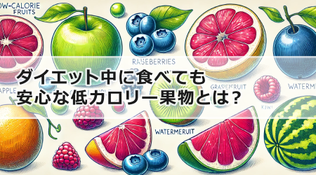 ダイエット中に食べても安心な低カロリー果物とは？