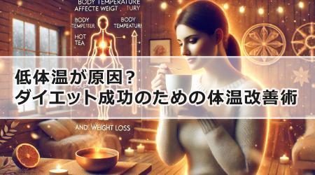 低体温が原因？ダイエット成功のための体温改善術